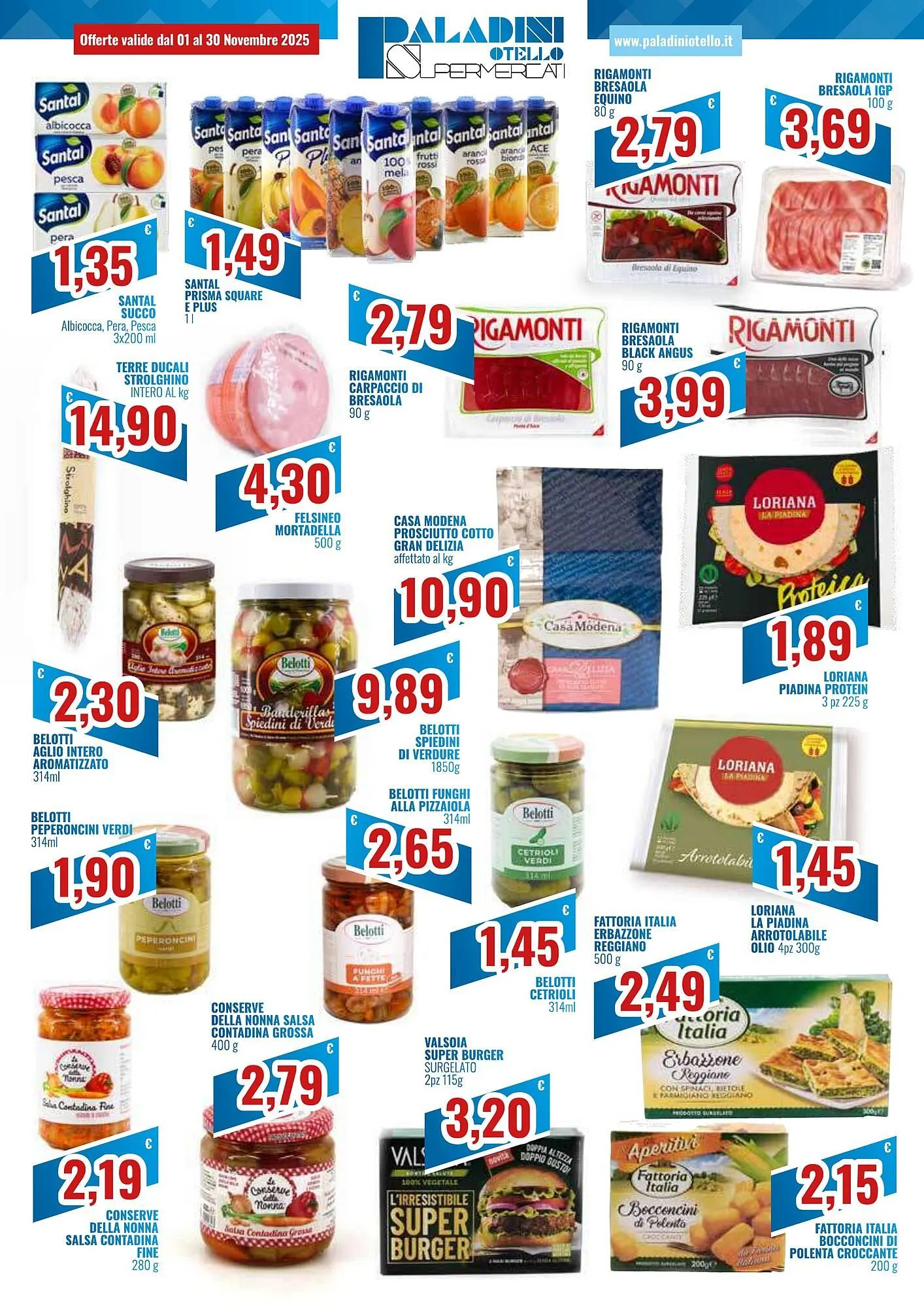 Volantino Paladini Otello Supermercato da 1 novembre a 30 novembre di 2025 - Pagina del volantino 2