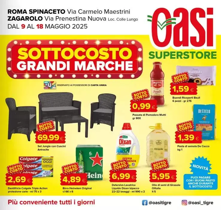 Sottocosto da 9 maggio a 18 maggio di 2025 - Pagina del volantino 1