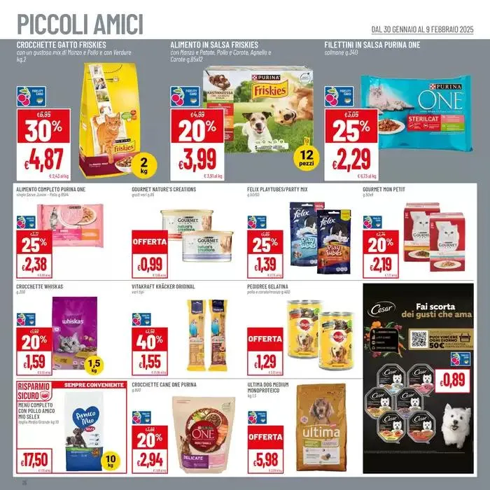 Grandi marche sconti fino al 50% da 30 gennaio a 9 febbraio di 2025 - Pagina del volantino 26