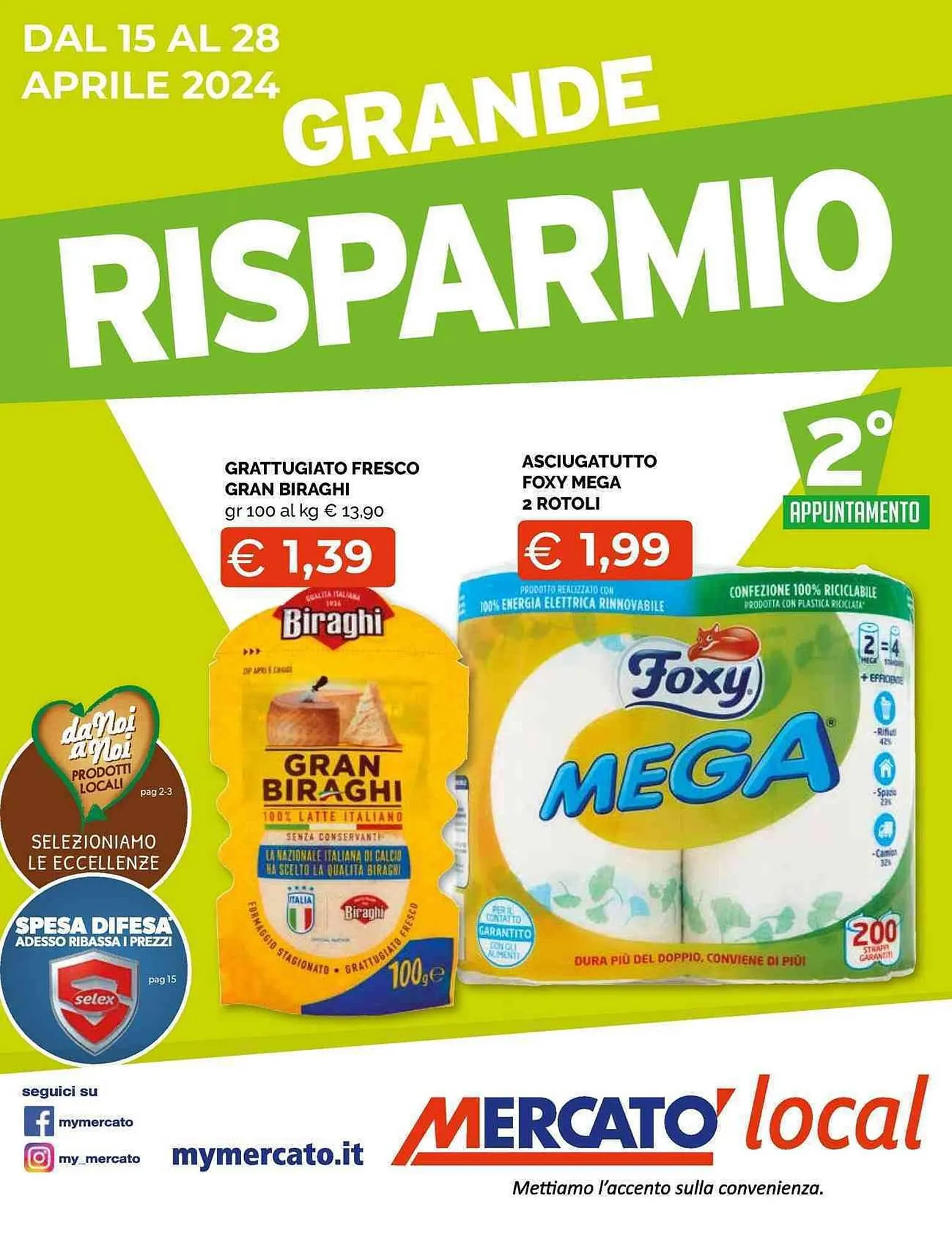 Volantino Mercatò Local da 15 aprile a 28 aprile di 2024 - Pagina del volantino 