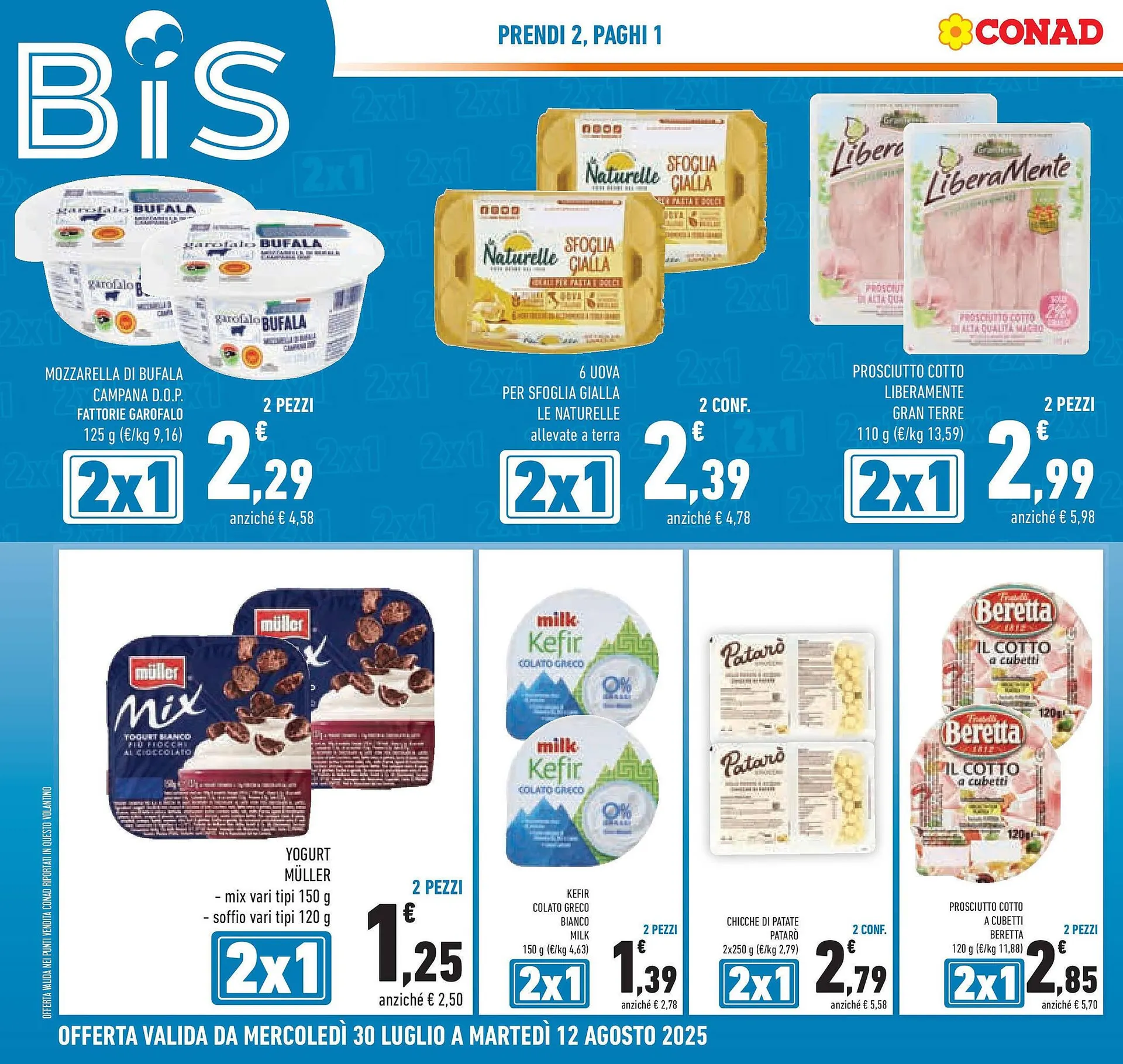 Volantino Conad da 29 luglio a 12 agosto di 2025 - Pagina del volantino 2