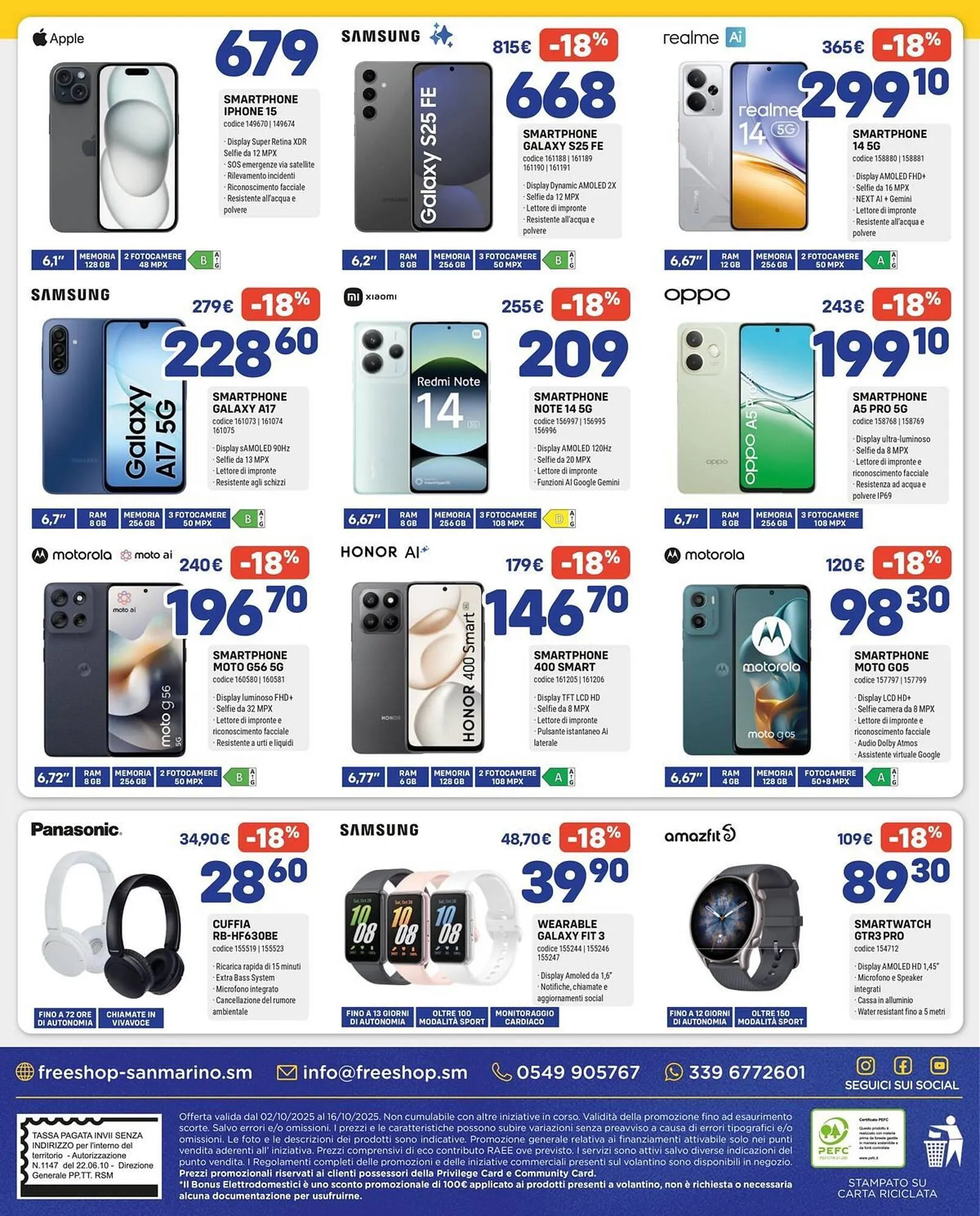Volantino FreeShop da 2 ottobre a 16 ottobre di 2025 - Pagina del volantino 9