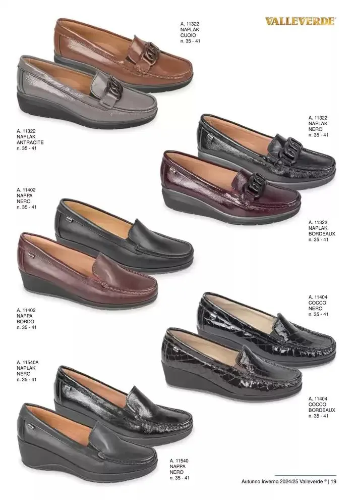 Catalogo Autunno-Inverno 2024/2025 da 14 ottobre a 20 marzo di 2025 - Pagina del volantino 19