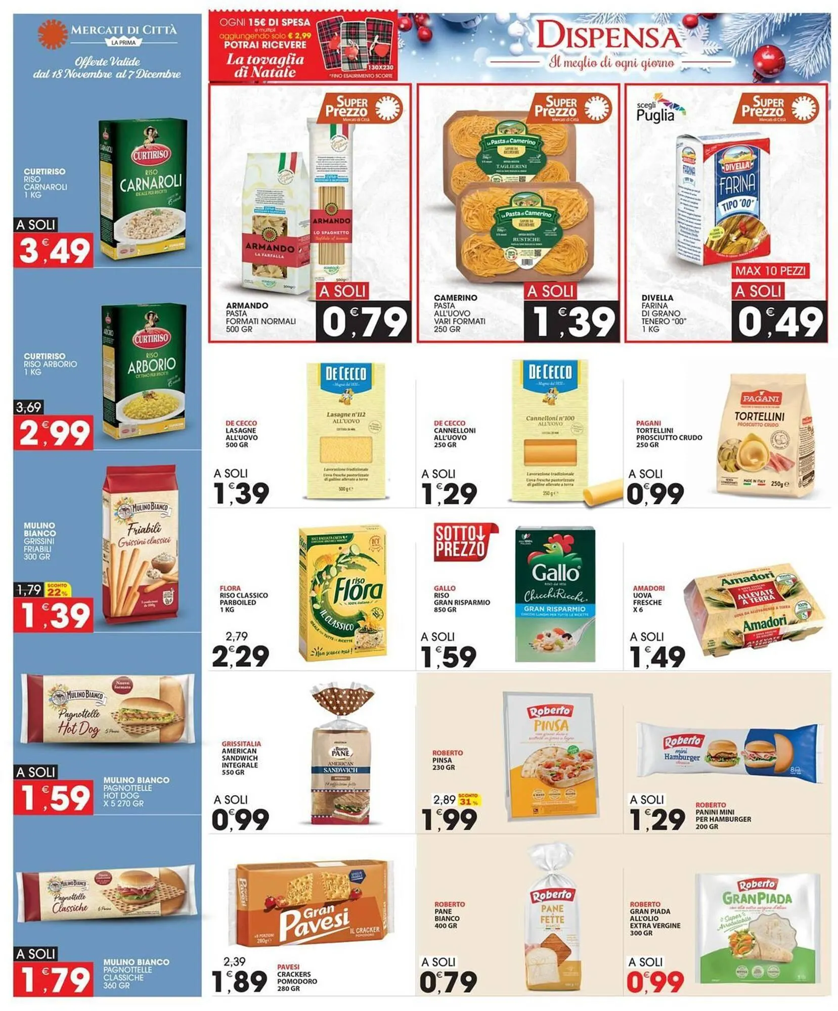 Volantino Mercati di Città La Prima da 17 novembre a 7 dicembre di 2025 - Pagina del volantino 18