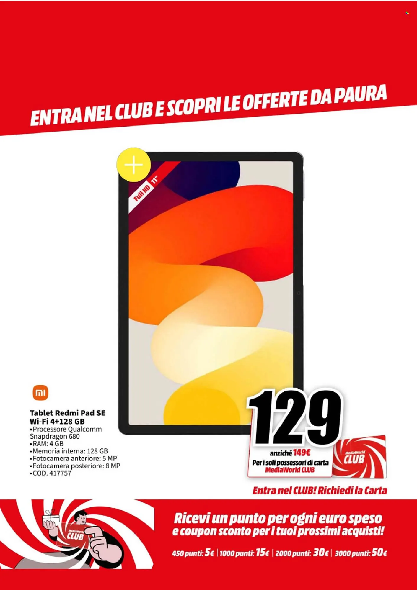 Volantino MediaWorld da 27 ottobre a 31 ottobre di 2025 - Pagina del volantino 25