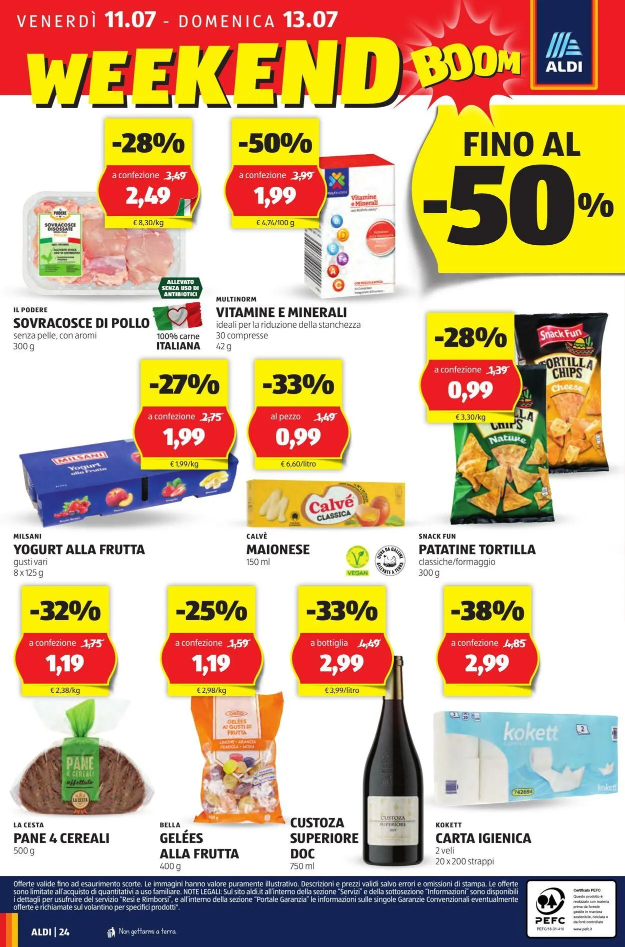 Aldi Volantino attuale da 7 luglio a 13 luglio di 2025 - Pagina del volantino 24