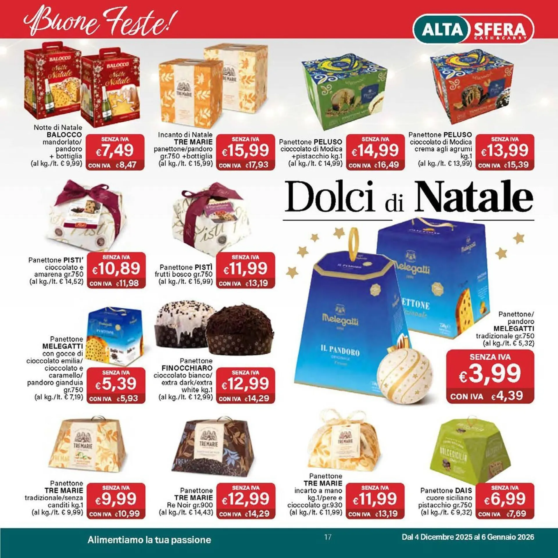 Volantino Altasfera da 4 dicembre a 6 gennaio di 2026 - Pagina del volantino 17