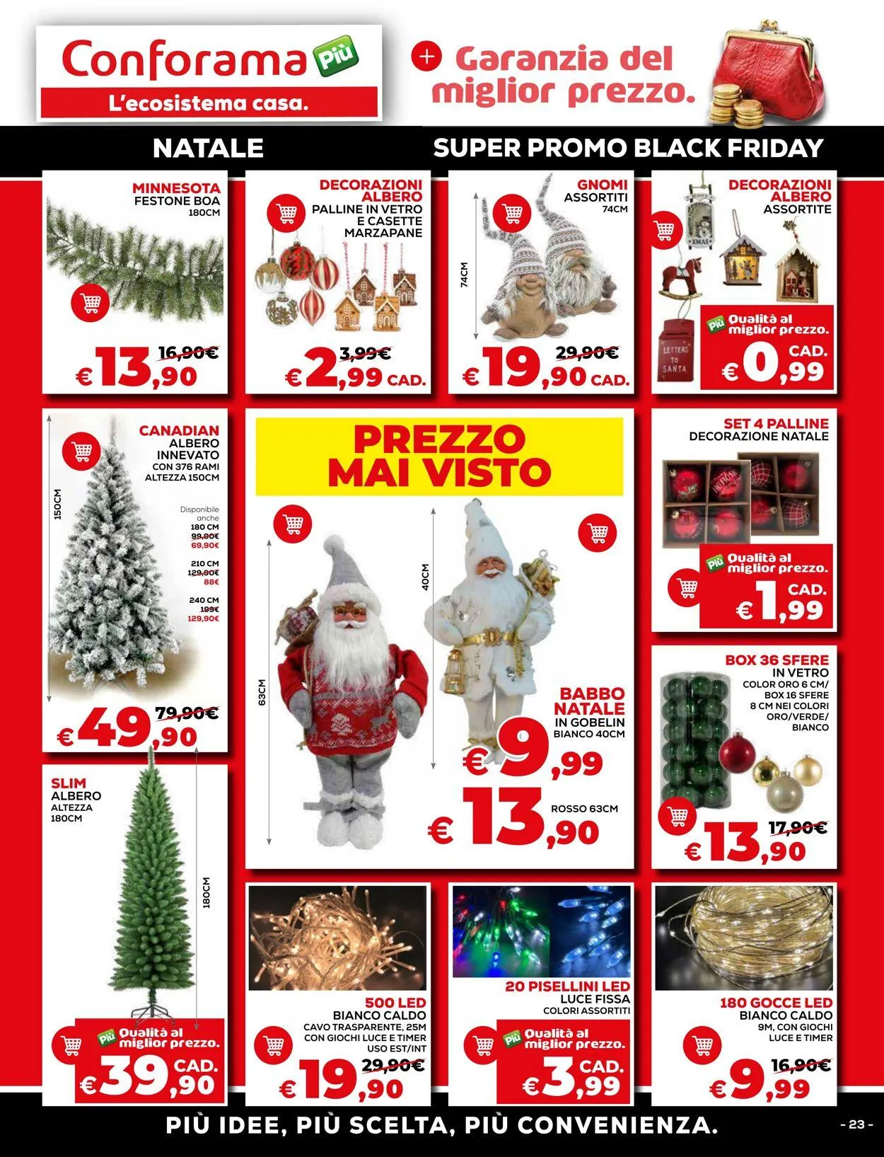Conforama Volantino attuale da 14 novembre a 30 novembre di 2025 - Pagina del volantino 23