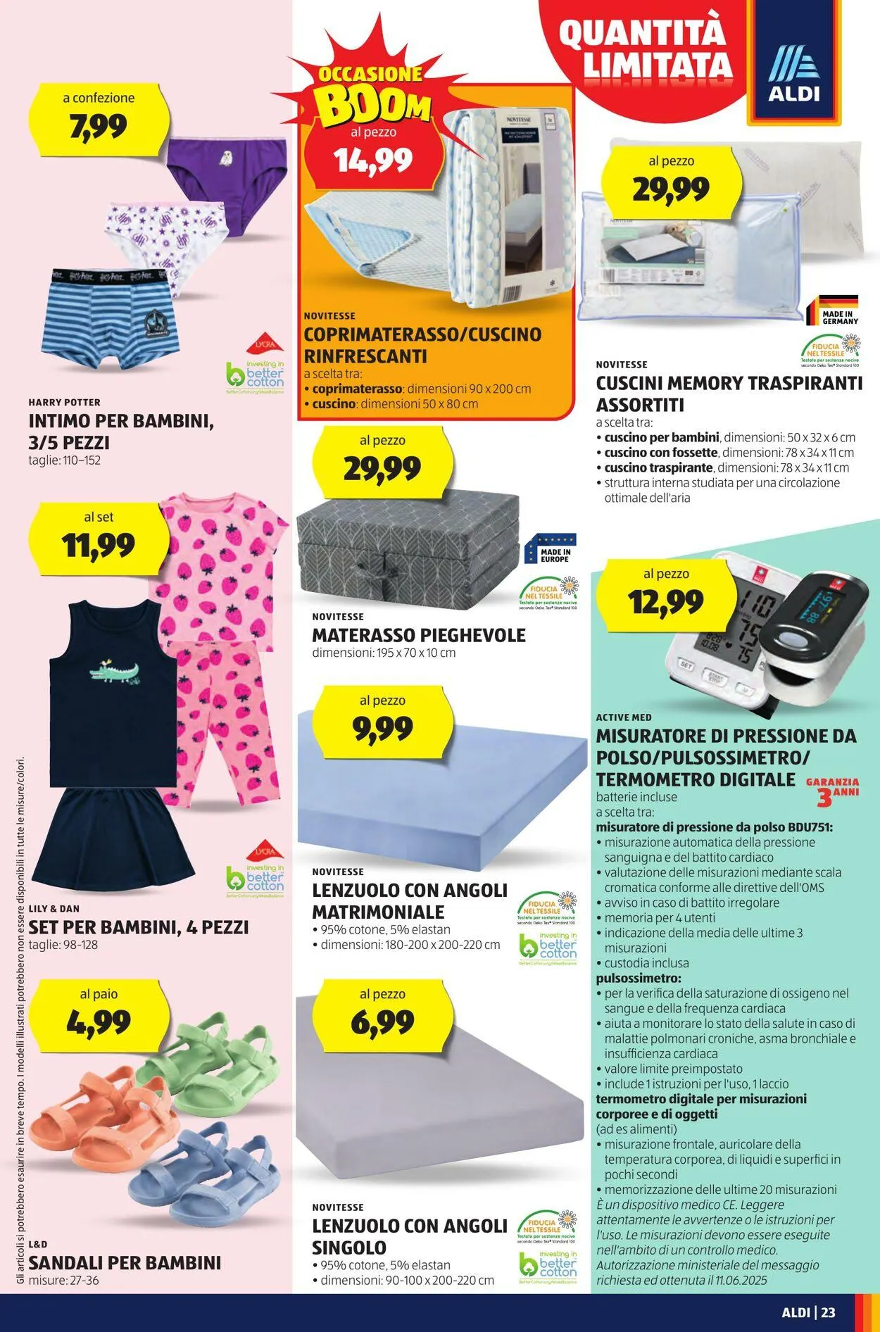 Aldi Volantino attuale da 21 luglio a 27 luglio di 2025 - Pagina del volantino 23