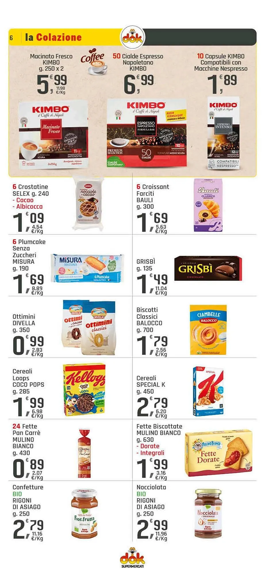 Volantino Supermercati Dok da 13 febbraio a 26 febbraio di 2025 - Pagina del volantino 6