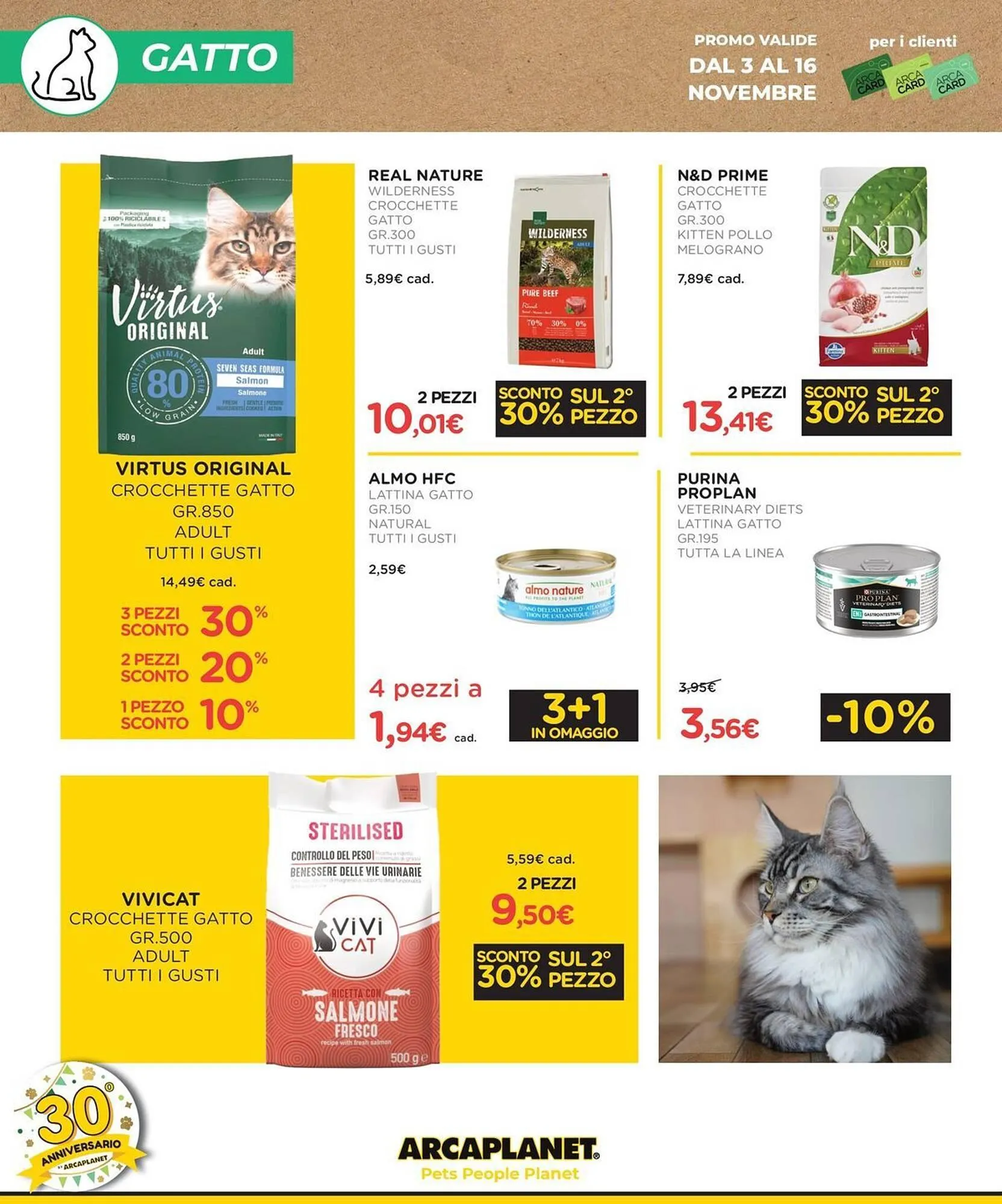 Volantino Arcaplanet da 10 novembre a 16 novembre di 2025 - Pagina del volantino 6