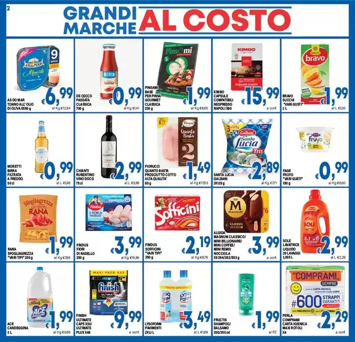 GRANDI MARCHE AL COSTO da 21 gennaio a 31 marzo di 2025 - Pagina del volantino 2