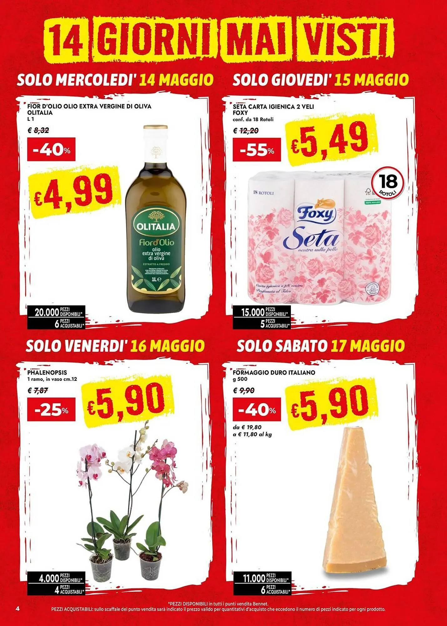 Volantino Bennet da 8 maggio a 21 maggio di 2025 - Pagina del volantino 4