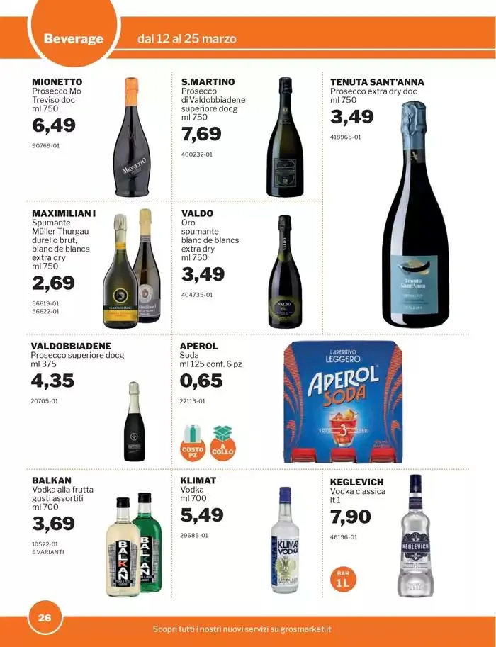Volantino Food & Beverage da 12 marzo a 25 marzo di 2025 - Pagina del volantino 26