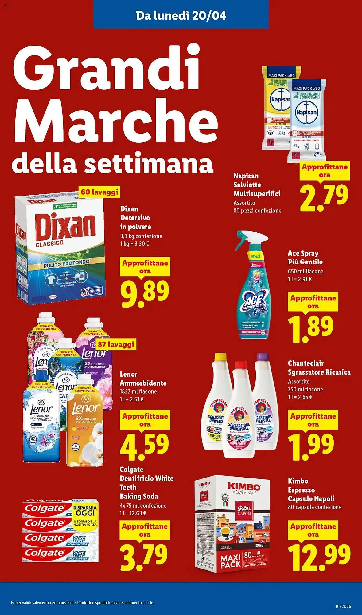 Volantino Lidl da 16 aprile a 22 aprile di 2026 - Pagina del volantino 46