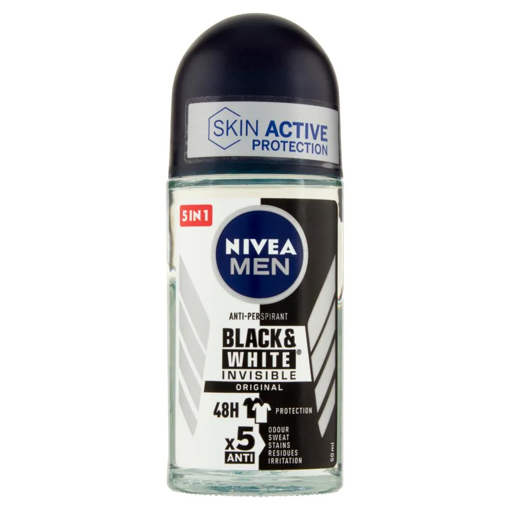 Nivea Men Anti-Perspirant Black & White Invisible Original 50 ml