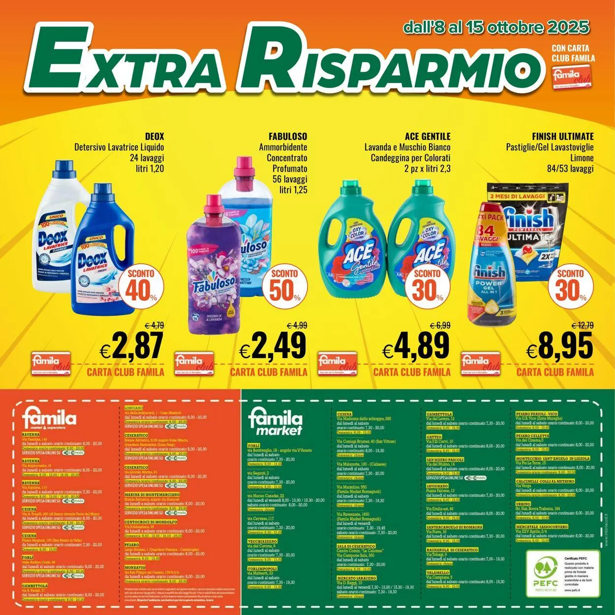 Famila Volantino attuale da 8 ottobre a 15 ottobre di 2025 - Pagina del volantino 4
