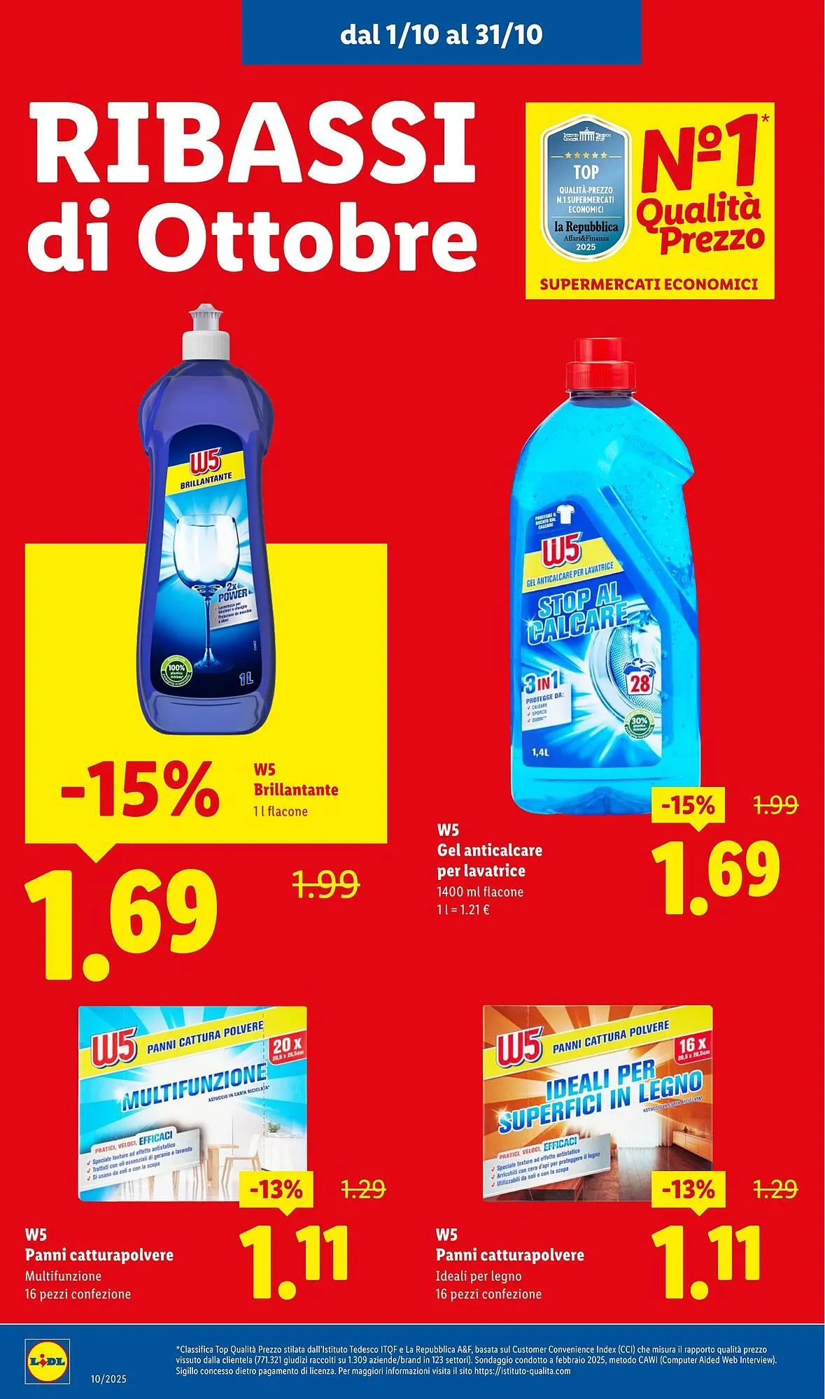 Volantino Lidl da 1 ottobre a 31 ottobre di 2025 - Pagina del volantino 14