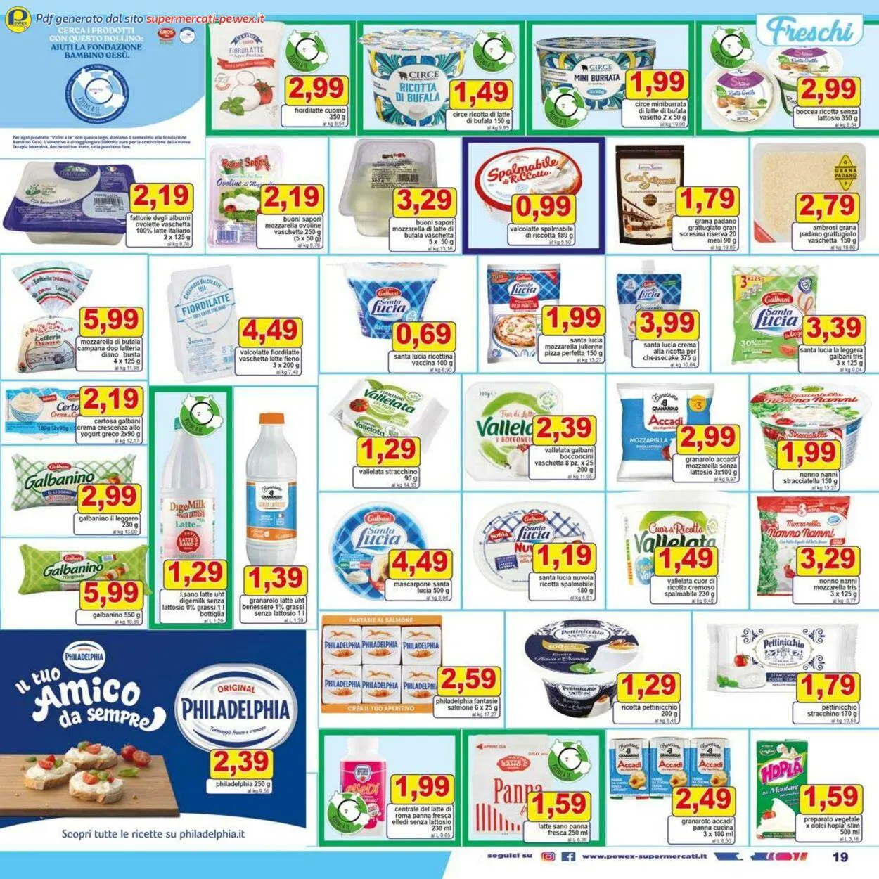 Pewex Volantino attuale da 25 luglio a 5 agosto di 2025 - Pagina del volantino 19