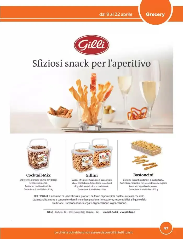 Promozioni da 9 aprile a 22 aprile di 2025 - Pagina del volantino 47