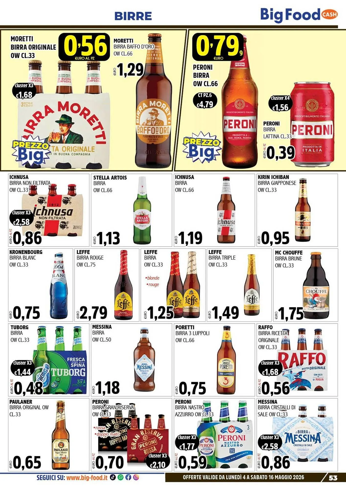 Volantino Big Food da 4 maggio a 16 maggio di 2026 - Pagina del volantino 53