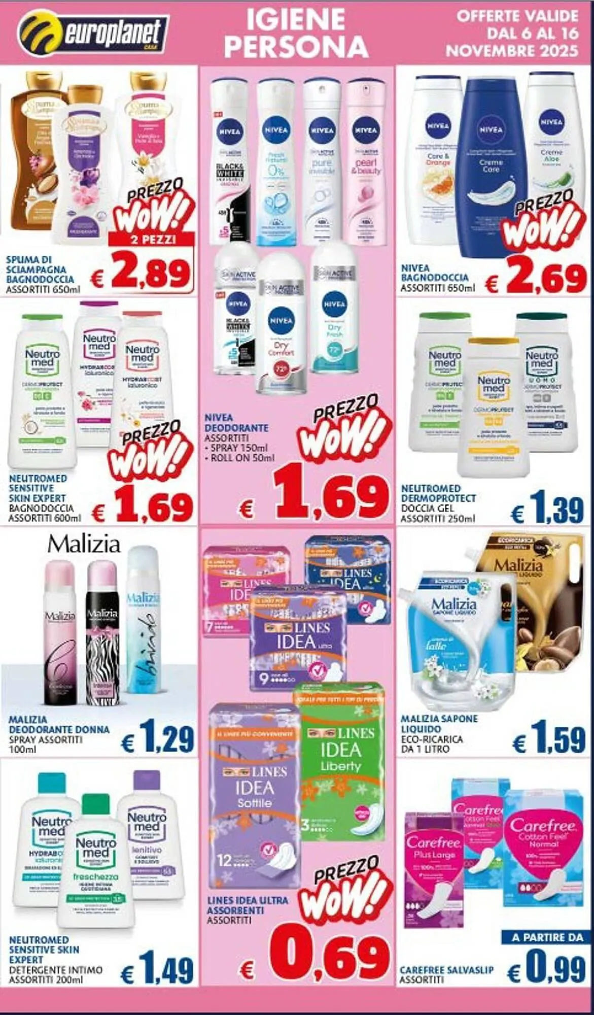 Volantino Europlanet Casa da 6 novembre a 16 novembre di 2025 - Pagina del volantino 3