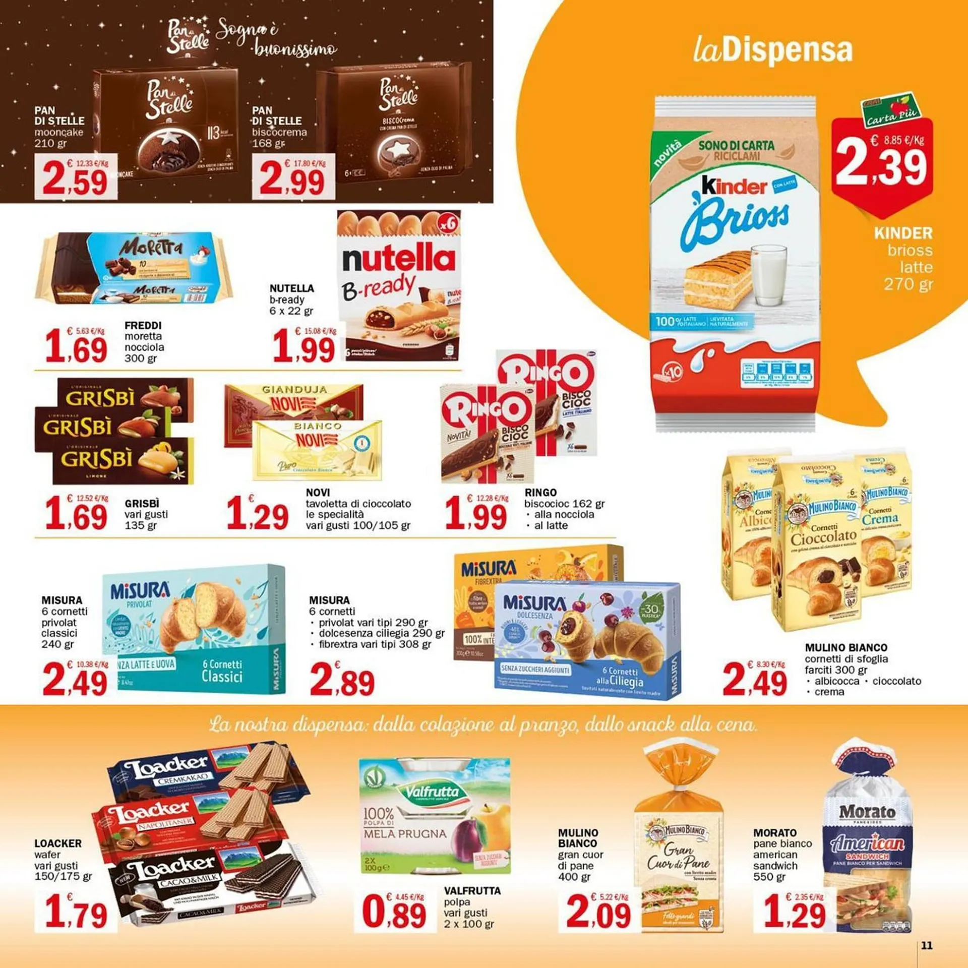 Volantino Crai da 3 aprile a 17 aprile di 2024 - Pagina del volantino 11