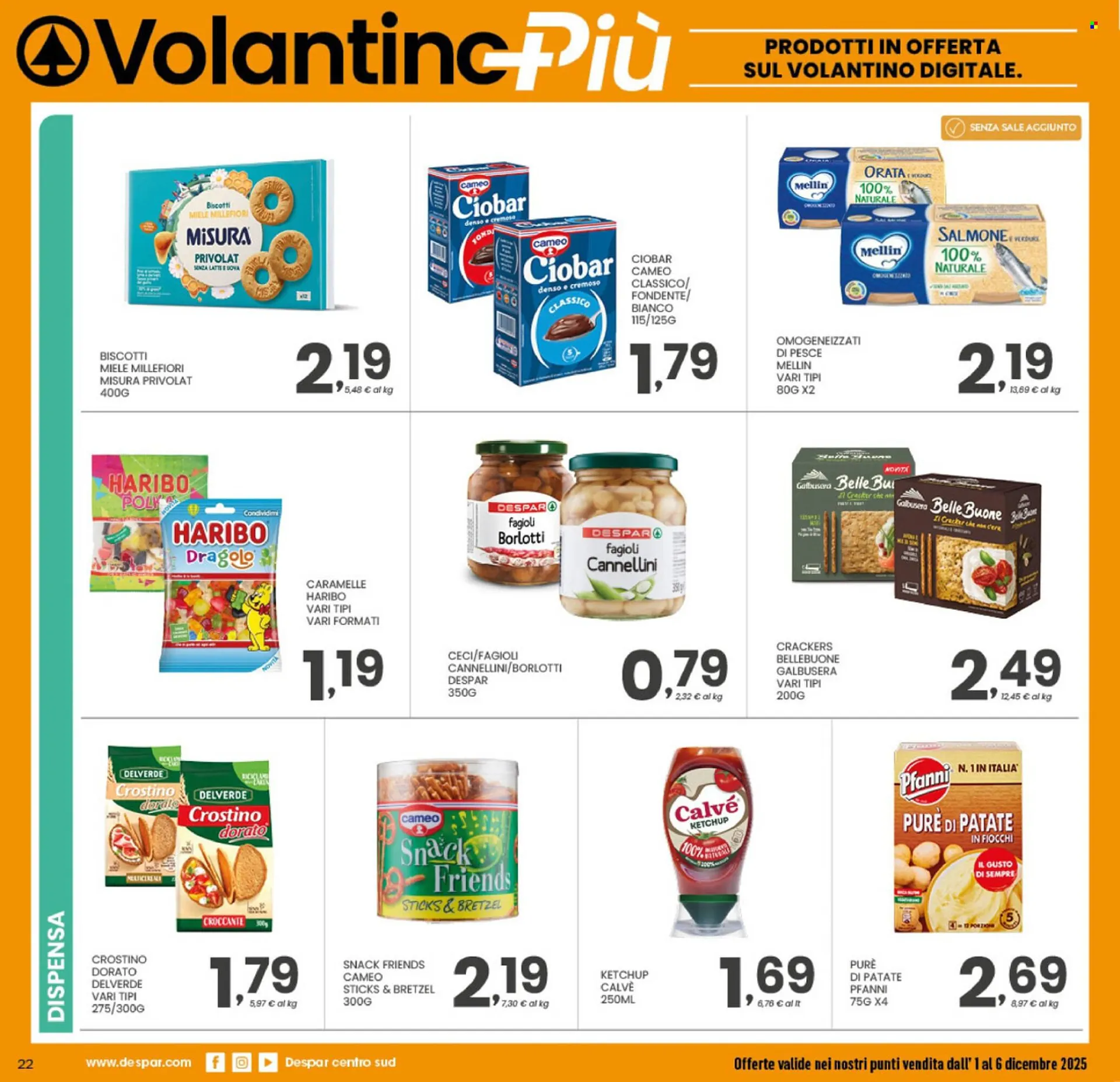 Volantino Despar da 1 dicembre a 6 dicembre di 2025 - Pagina del volantino 23