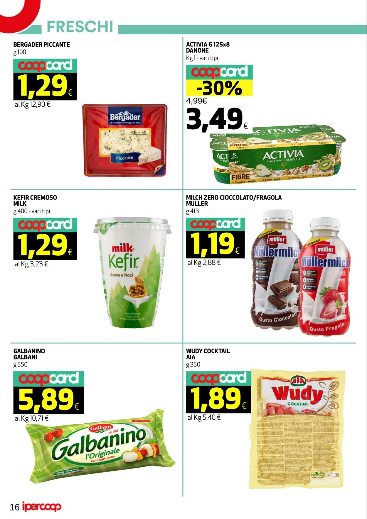 Coop Volantino attuale da 26 settembre a 7 ottobre di 2025 - Pagina del volantino 16