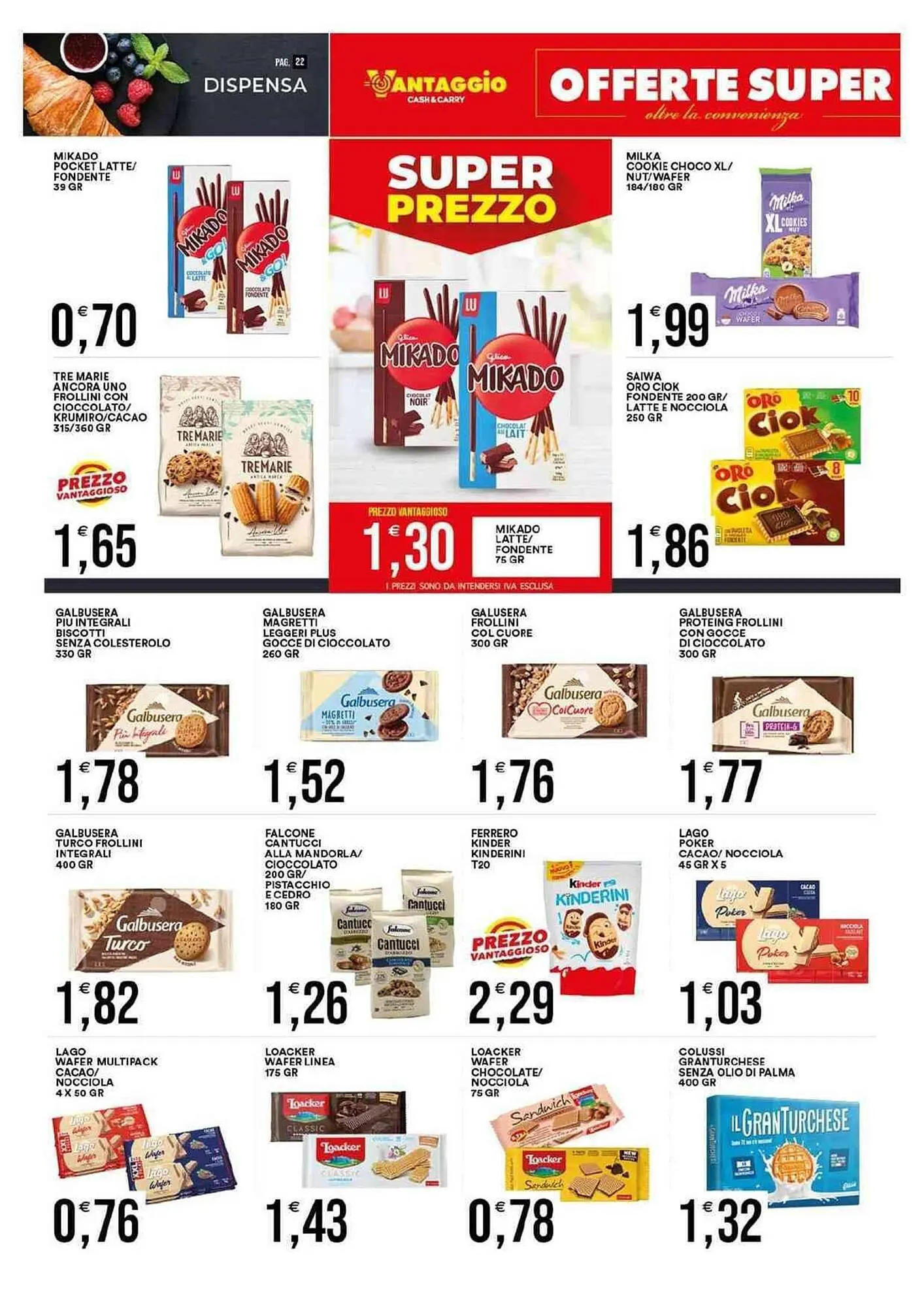 Volantino Vantaggio Cash&Carry da 23 marzo a 4 aprile di 2026 - Pagina del volantino 23