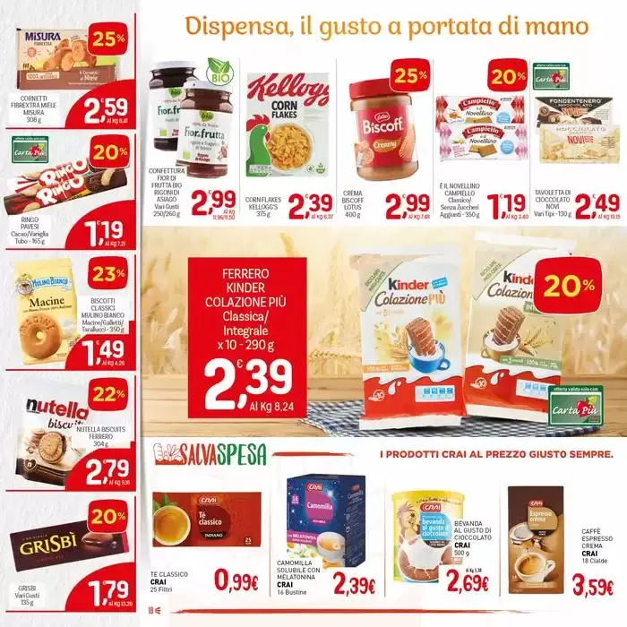 Sottocosto freschi da 20 marzo a 2 aprile di 2025 - Pagina del volantino 18
