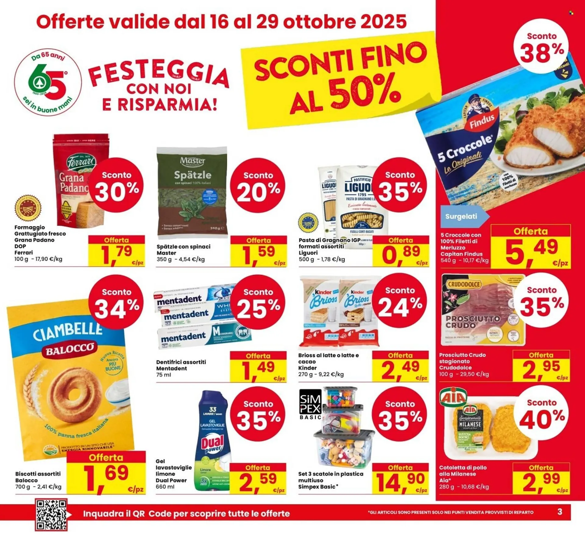 Volantino Eurospar da 16 ottobre a 29 ottobre di 2025 - Pagina del volantino 3