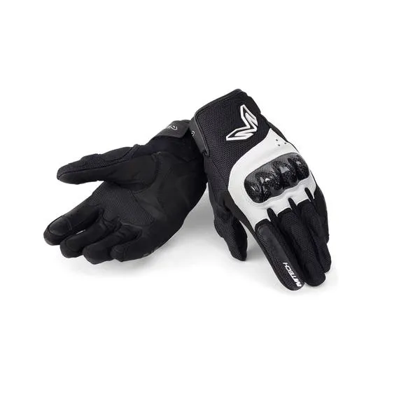 Guanti moto da donna ST-2 AIR Lady Bianco/Nero