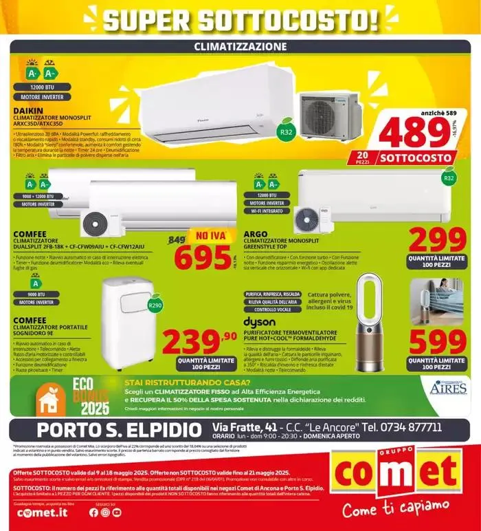 Sottocosto da Comet! da 8 maggio a 21 maggio di 2025 - Pagina del volantino 28