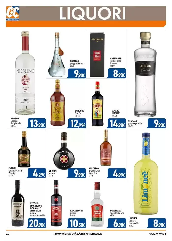 AFFARI SPECIALI da 21 aprile a 18 maggio di 2025 - Pagina del volantino 26