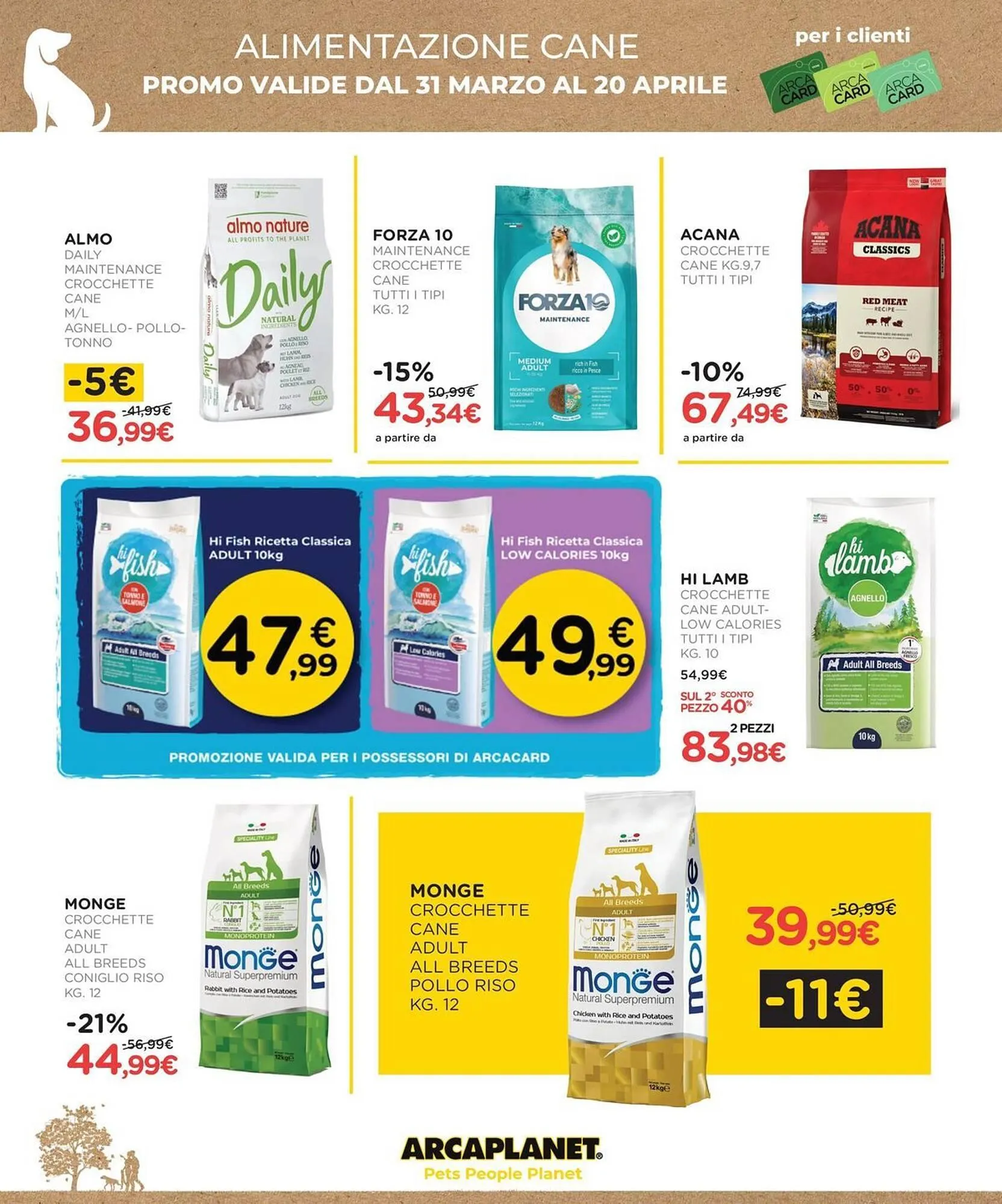 Volantino Arcaplanet da 31 marzo a 20 aprile di 2025 - Pagina del volantino 6