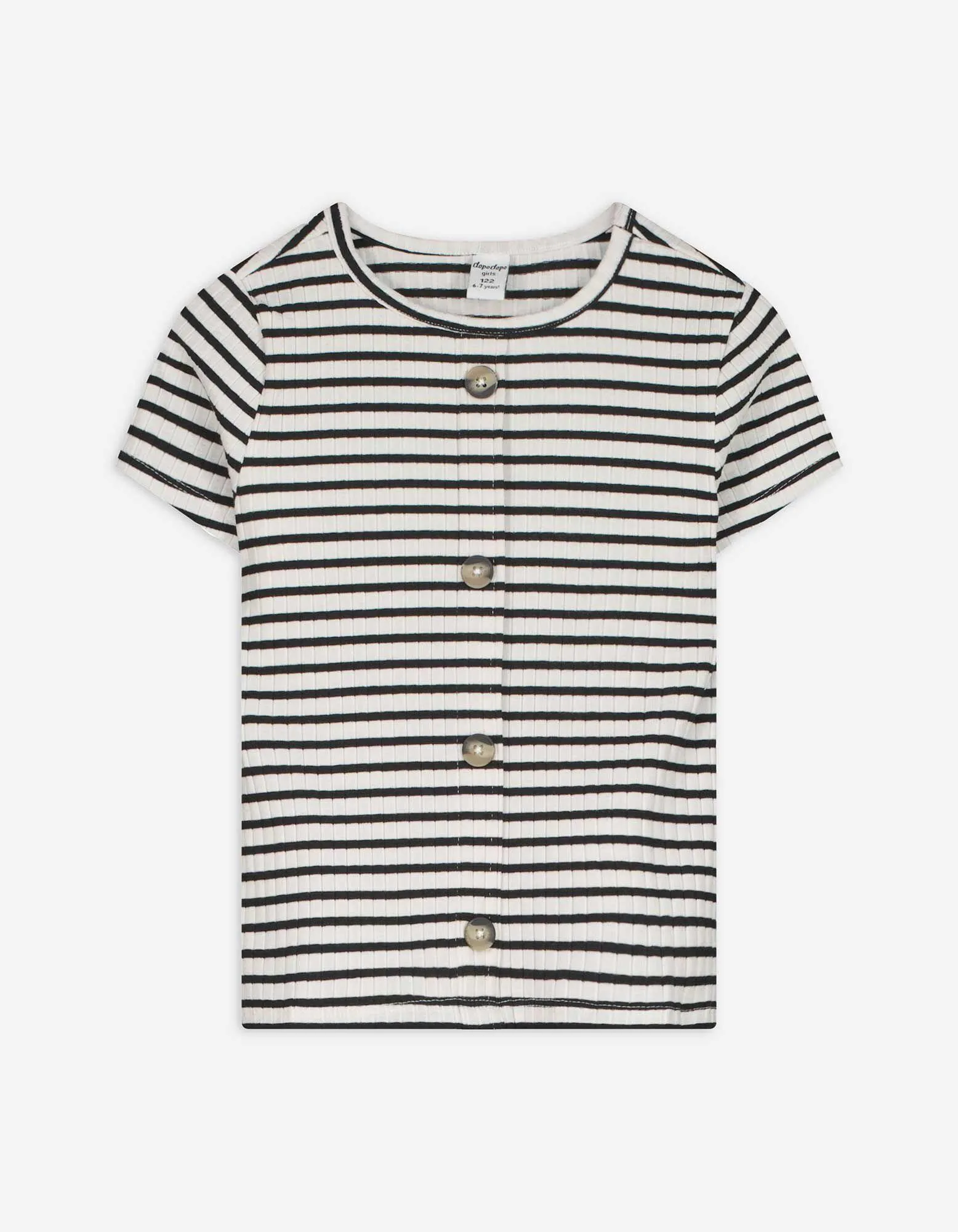 T-shirt - Righe - bianco