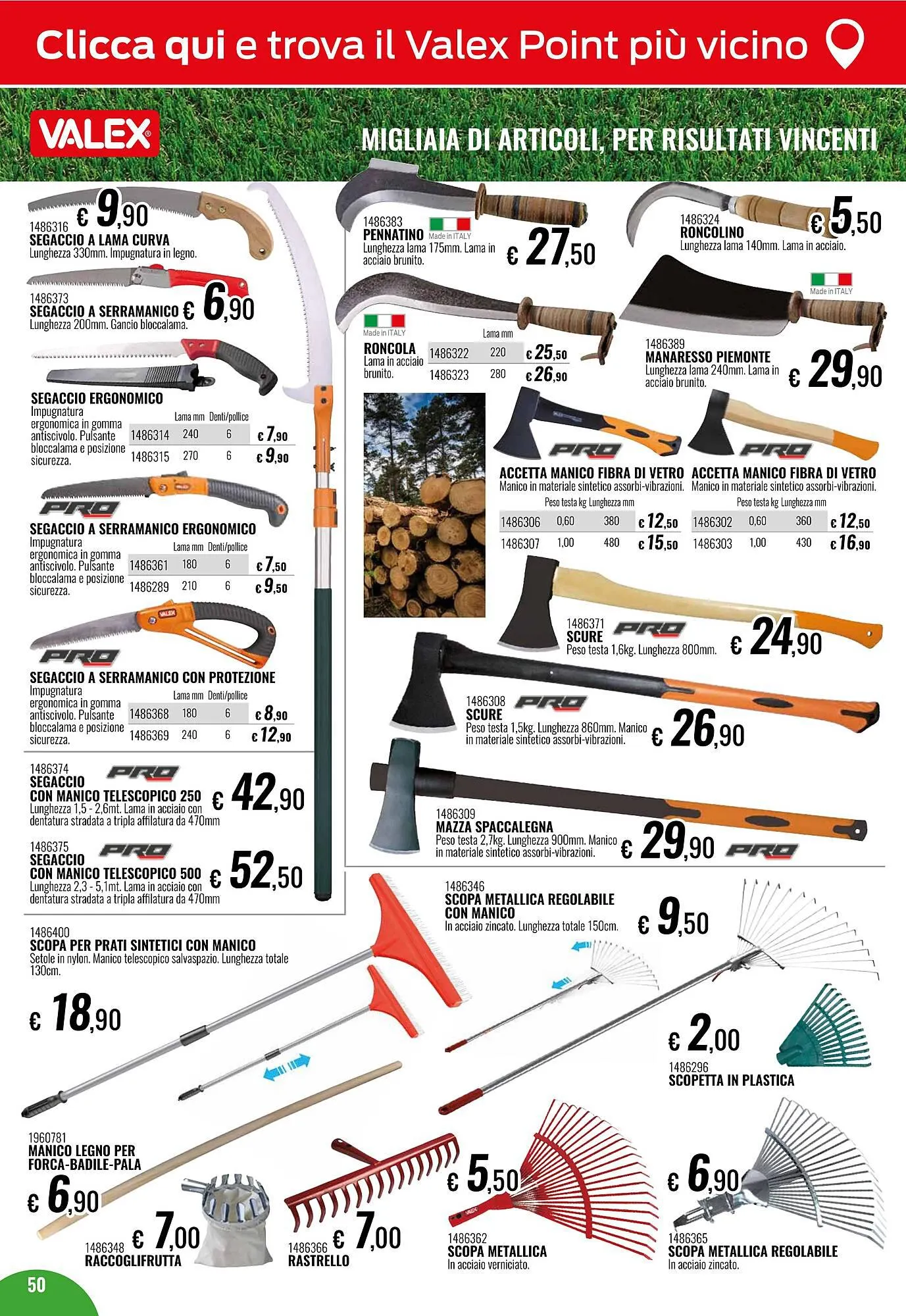 Volantino Valex da 2 gennaio a 2 marzo di 2024 - Pagina del volantino 50