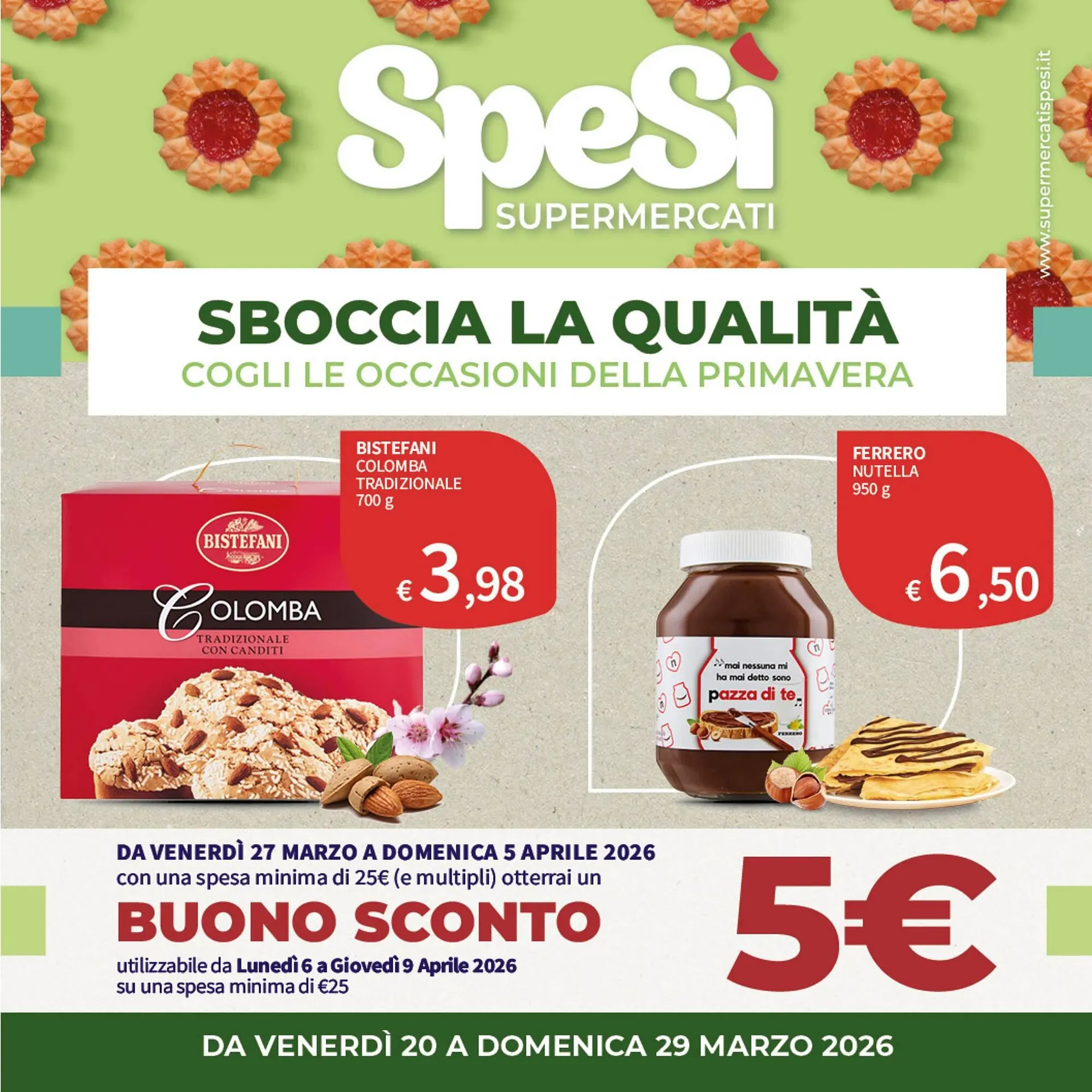 Volantino SpeSì da 20 marzo a 29 marzo di 2026 - Pagina del volantino 1