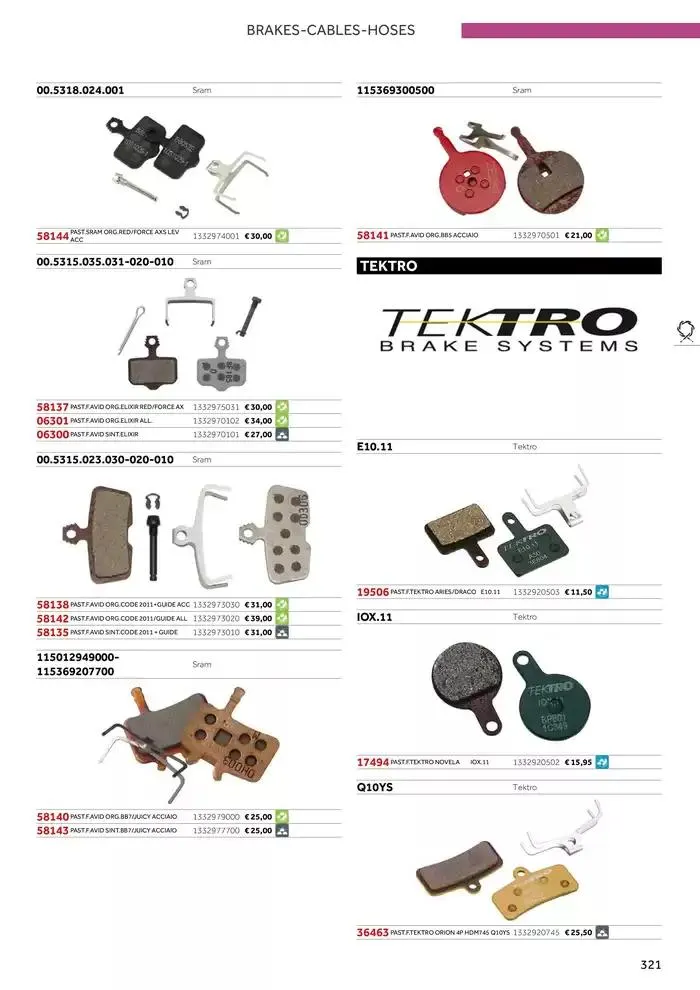 Catalogo ricambi ed accessori da 20 novembre a 31 dicembre di 2025 - Pagina del volantino 205