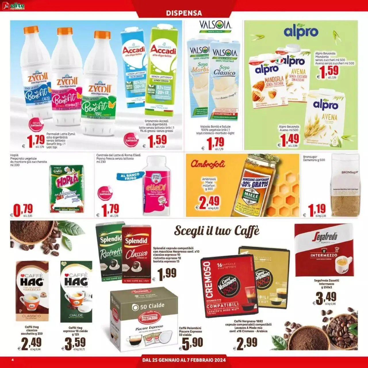 Volantino Elite Supermercati da 25 gennaio a 7 febbraio di 2024 - Pagina del volantino 4