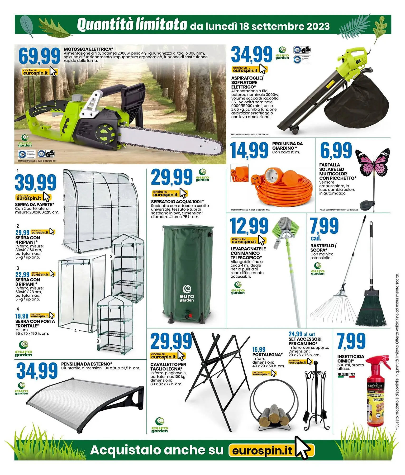 Volantino Eurospin da 14 settembre a 24 settembre di 2023 - Pagina del volantino 16