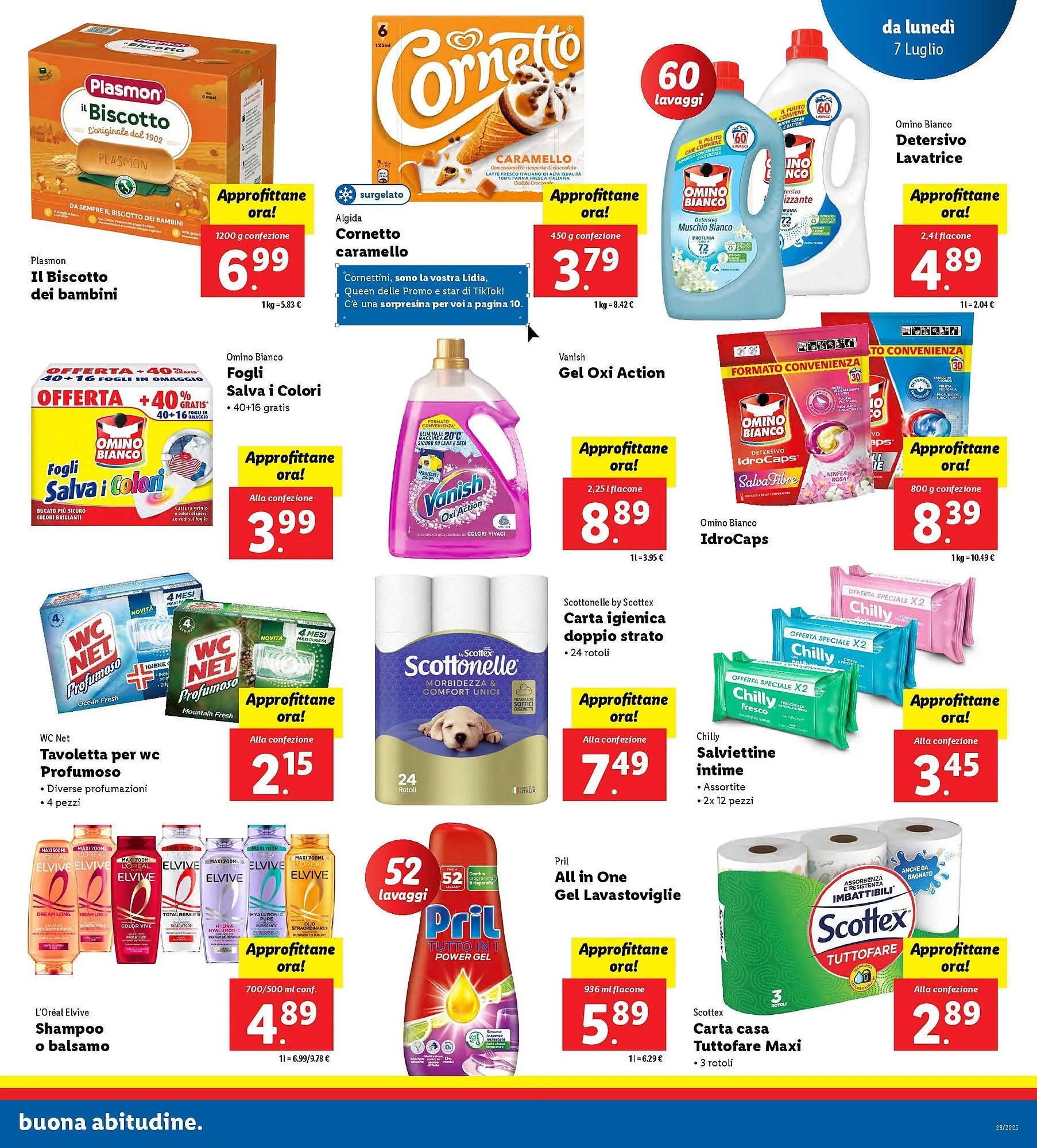 Volantino Lidl da 3 luglio a 13 luglio di 2025 - Pagina del volantino 7