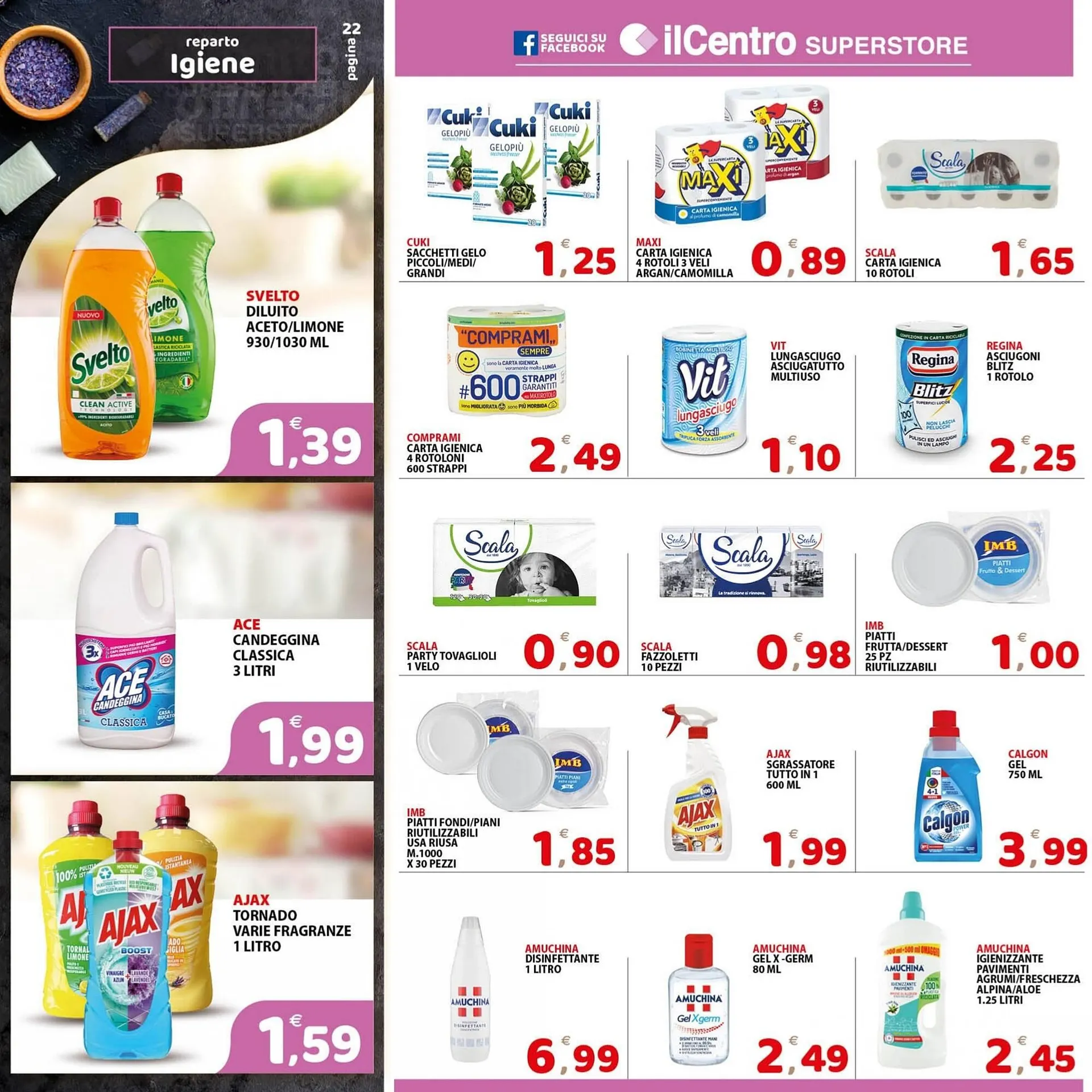 Volantino Il Centro Superstore da 13 maggio a 26 maggio di 2026 - Pagina del volantino 22