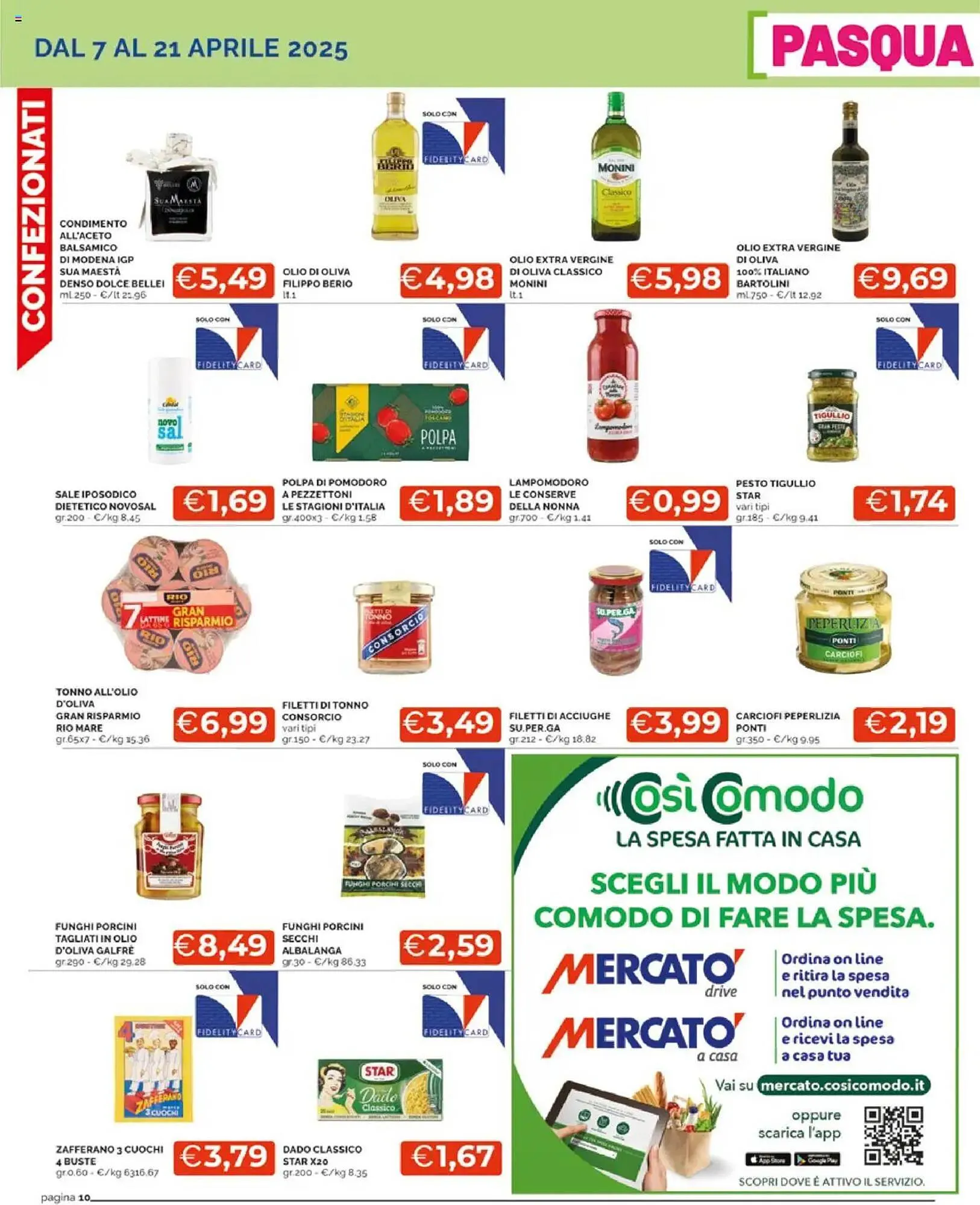 Volantino Mercatò da 7 aprile a 21 aprile di 2025 - Pagina del volantino 10