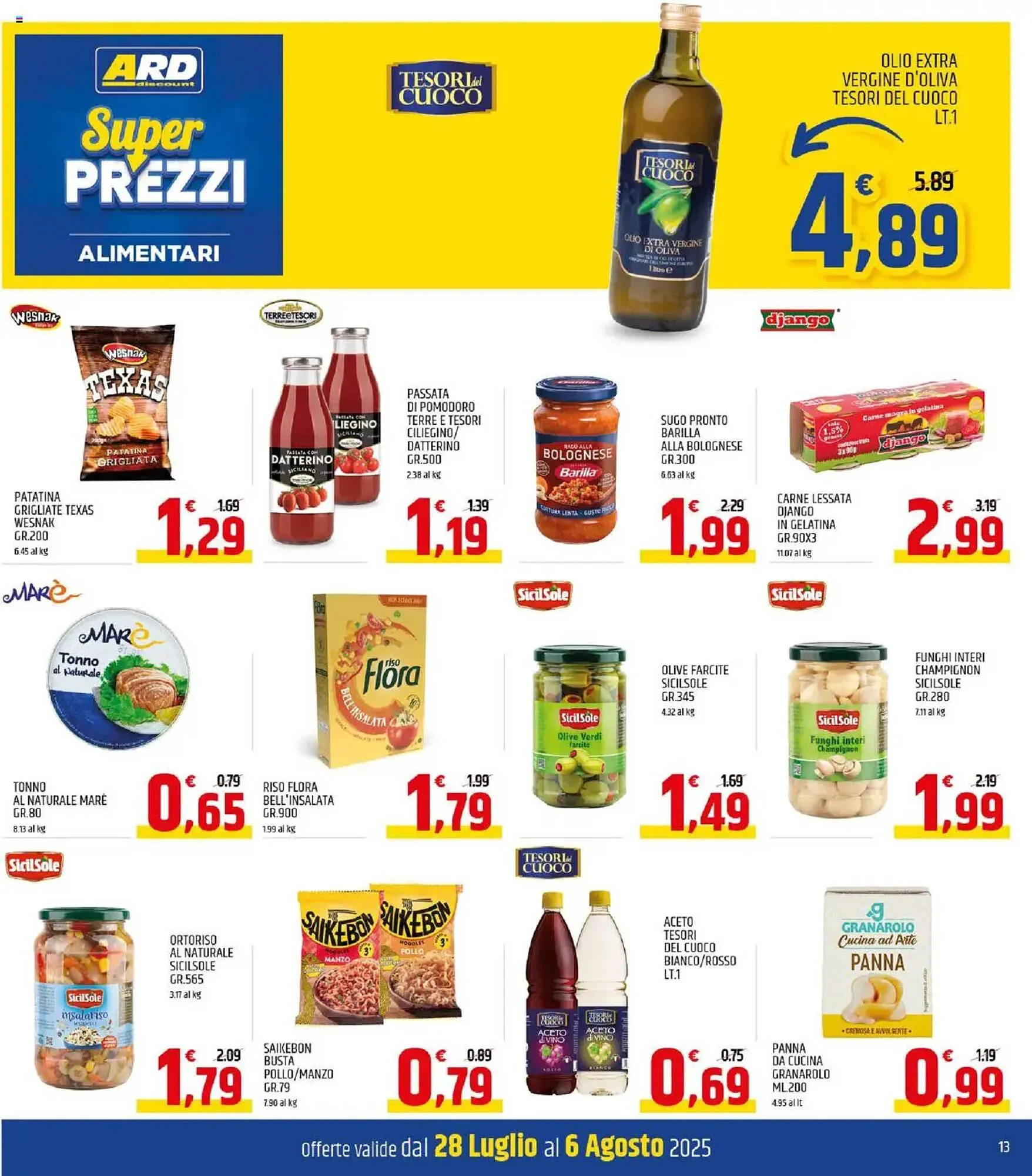 Volantino Ard Discount da 24 luglio a 6 agosto di 2025 - Pagina del volantino 13