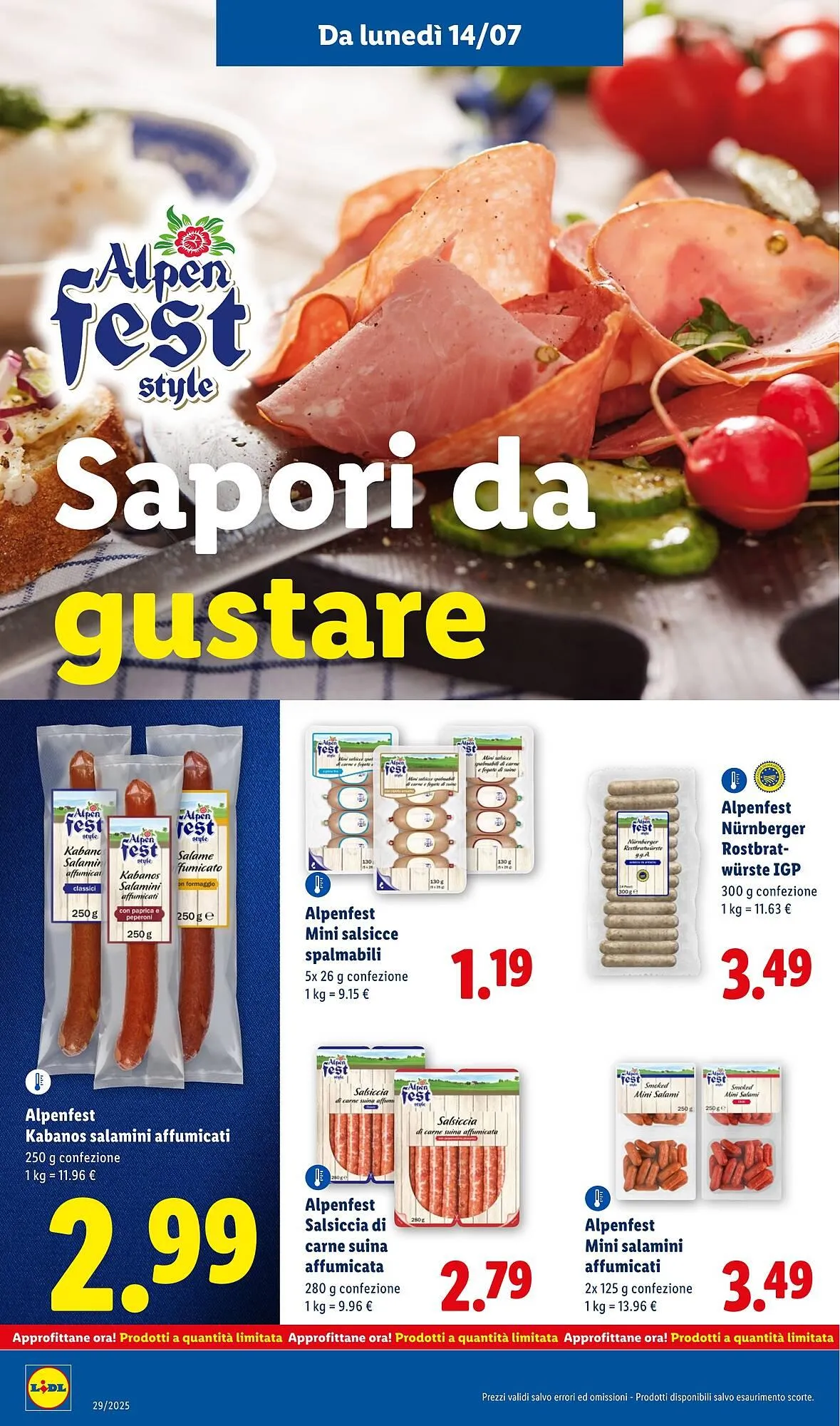 Volantino Lidl da 14 luglio a 20 luglio di 2025 - Pagina del volantino 18