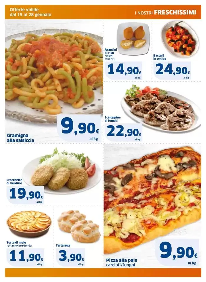 La spesa vola! 50% di sconto da 15 gennaio a 28 gennaio di 2025 - Pagina del volantino 5