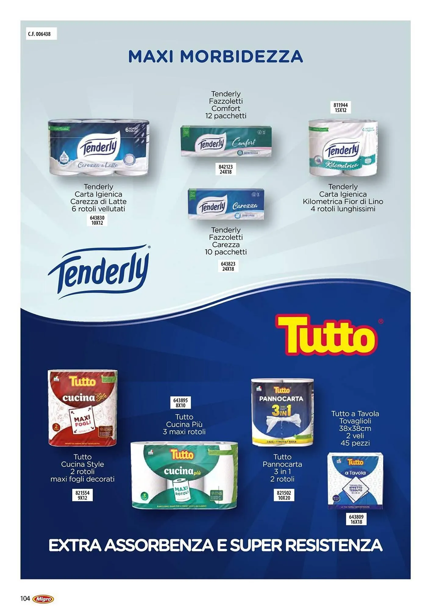 Volantino Migro da 27 febbraio a 31 agosto di 2026 - Pagina del volantino 104