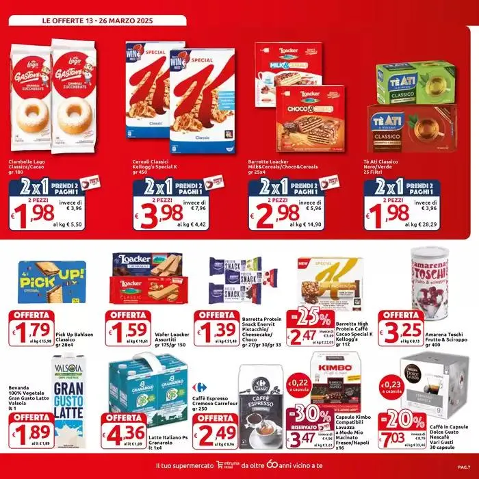 Prendi 2 paghi 1 da 13 marzo a 26 marzo di 2025 - Pagina del volantino 7
